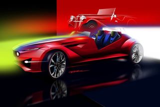 Designér nové Tatry Force navrhl legendární roadster Aero 50 v novém kabátě. Je famózní! - Garáž.cz